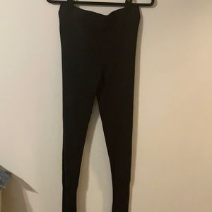 Kardashian Sweater leggings with side design